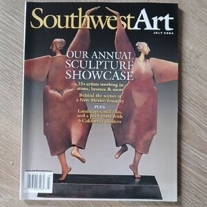 Southwest Art Magazine July 2004 Annual Sculpture Showcase New Mexico Painters